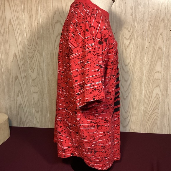 King Maker multi color distressed T-shirt mens  large - Picture 3 of 7